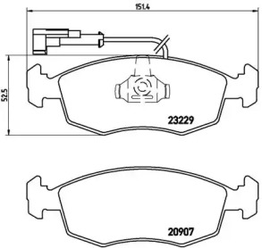 BREMBO P 23 063