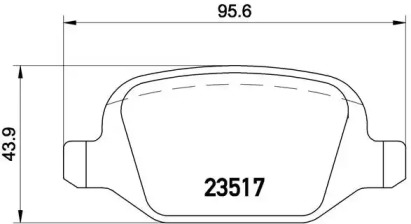 BREMBO P23 065