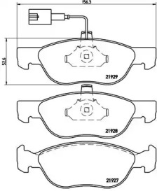 BREMBO P23 070