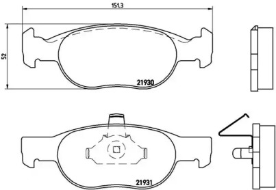 BREMBO P23 073