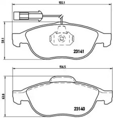 BREMBO P 23 075