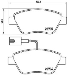 BREMBO P23 085