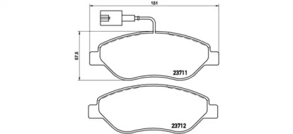 BREMBO P 23 086