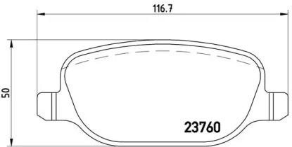 BREMBO P23 089