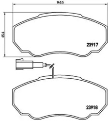 BREMBO P23 091