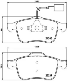 BREMBO P23 132