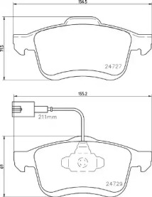 BREMBO P23 163