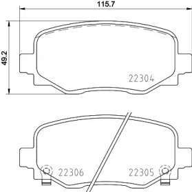 BREMBO P23 177