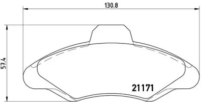 BREMBO P24 029