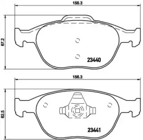 BREMBO P24 058