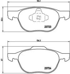 BREMBO P24061