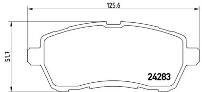 BREMBO P24072