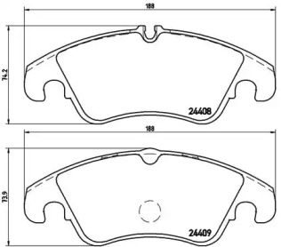 BREMBO P 24 074