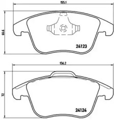 BREMBO P24 076