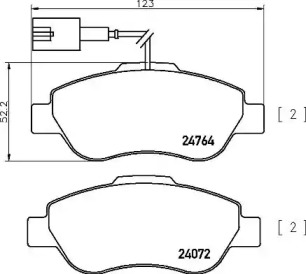 BREMBO P24 150