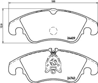 BREMBO P24 161