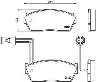 BREMBO P 28 009