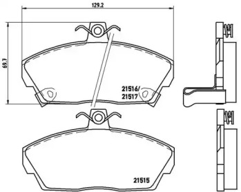 BREMBO P 28 020