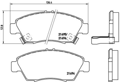 BREMBO P28 023