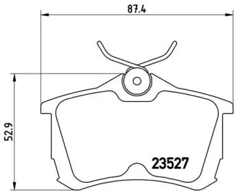 BREMBO P28 030