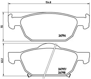 BREMBO P28 044