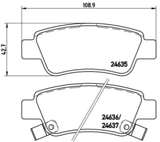 BREMBO P28 046