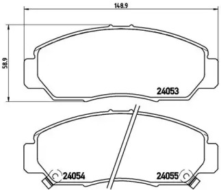 BREMBO P28 047