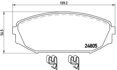 BREMBO P28 049