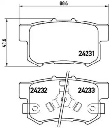 BREMBO P28 051