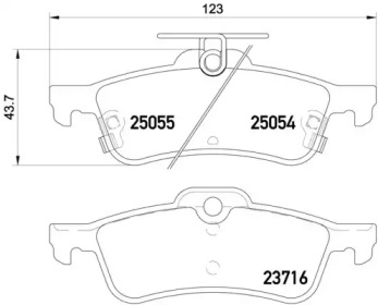 BREMBO P28 070