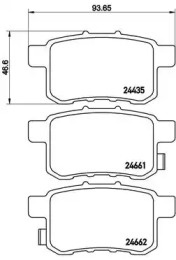 BREMBO P28 072