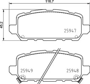 BREMBO P28 090