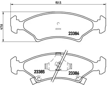 BREMBO P 30 009