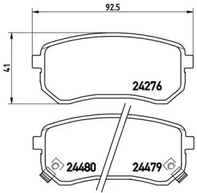 BREMBO P30 033