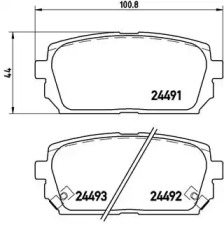 BREMBO P30 040