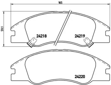 BREMBO P30 042