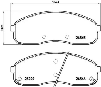 BREMBO P30 058