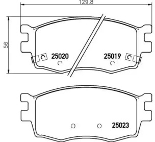 BREMBO P30 069