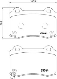 BREMBO P30 074