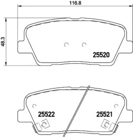 BREMBO P30 081