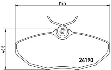 BREMBO P36 015