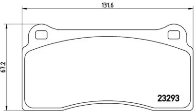 BREMBO P36 018