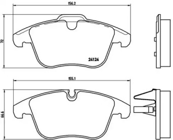 BREMBO P36 022