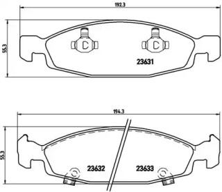 BREMBO P37 005