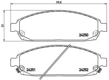 BREMBO P37 010