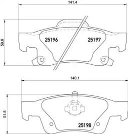 BREMBO P37016