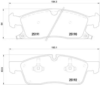 BREMBO P37 017