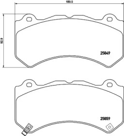 BREMBO P37 018