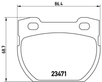 BREMBO P44 006