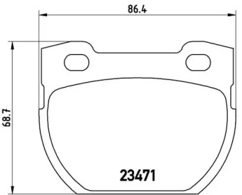 BREMBO P 44 007